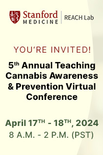 5th Annual Teaching Cannabis Awareness & Prevention Conference: A Focus on the Triangulum of Cannabis, Tobacco/Nicotine, and Vaping Banner